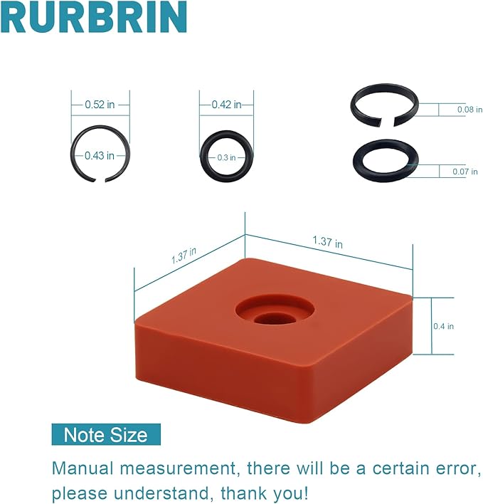 (10 Sets) 1/2" Impact Wrench Retaining Rings with O-Ring, Compatible with Electric/Pneumatic Wrench, Including Retainer Ring Anvil Install Tool
