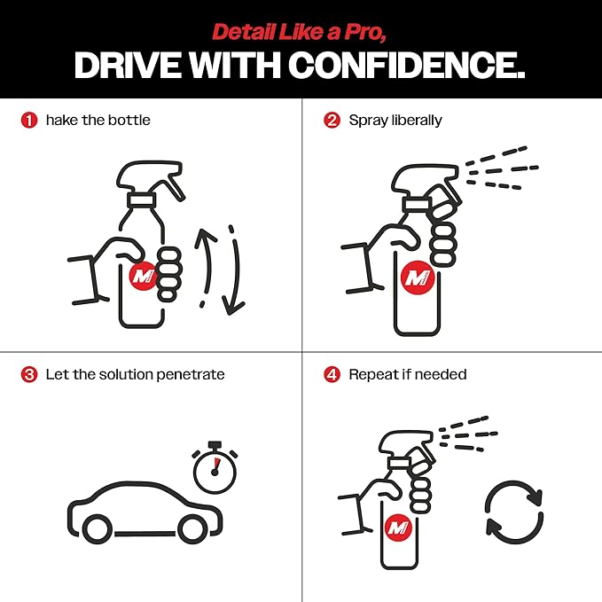 Malco Odor Sniper - Fragrance Free Odor Eliminator for Car Interiors/Penetrates Odors at the Source/Chemically Neutralizes Foul Scents in Your Vehicle / 1 Gallon (199001)