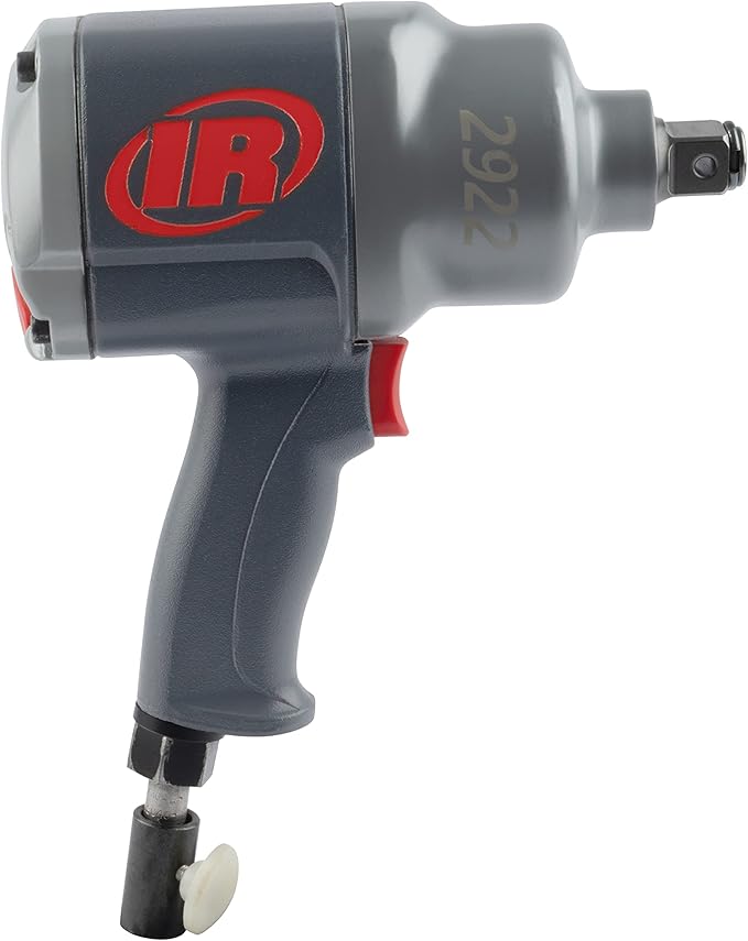 Ingersoll Rand 2922P1 3/4" Air Impact Wrench, 1100 ft-Lbs Max Torque, Pistol Grip
