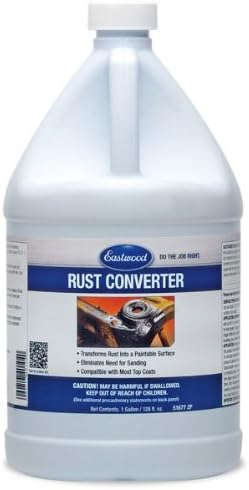 Eastwood One Gallon Rust Converter Metal Grade Rust Repair Changes Rust Into an Inert Protective Coating Stop Residual Rust