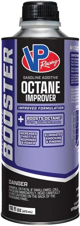 VP Racing 28555 Octane Booster Unleaded, Pack of 1