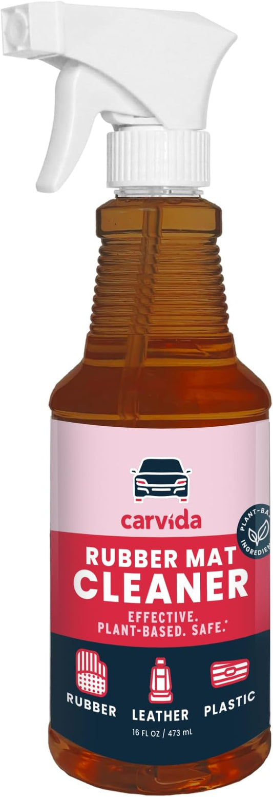 Rubber Mat Cleaner, Plant-Based Cleaner for Automotive Surfaces - Rubber, Plastic, Vinyl, 16oz