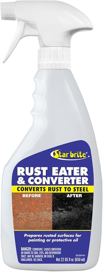 Star brite Rust Eater & Converter - Chemically Converts Rust Into Steel